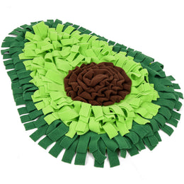 Coathaus Snuffle Mat in the Avocado design, flat lay
